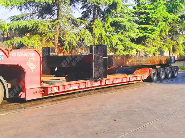 85噸軋機牌坊從大型鑄鋼件加工廠成功發貨