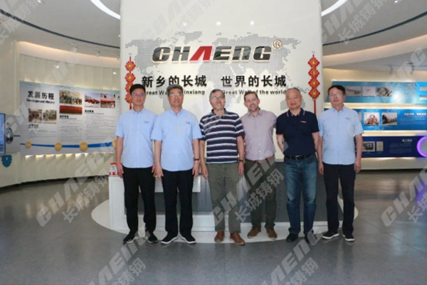 優美科美國公司到訪參觀——長城鑄鋼