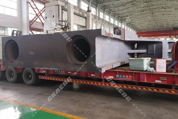 長城鑄鋼壓力機橫梁配件鑄鋼件鑄造工藝